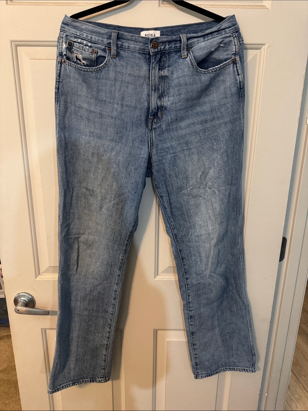 pistola Light Blue Boyfriend Jeans